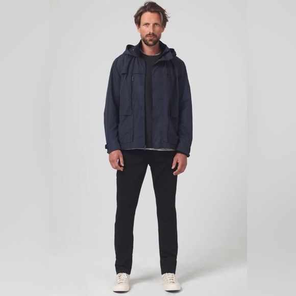 Citizens of Humanity Surplus Anorak Windbreaker Mens (can be Women’s) Navy Sz XL - Picture 2 of 15